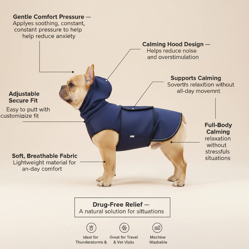 Calm Snout™ Anxiety Relief Dog Vest